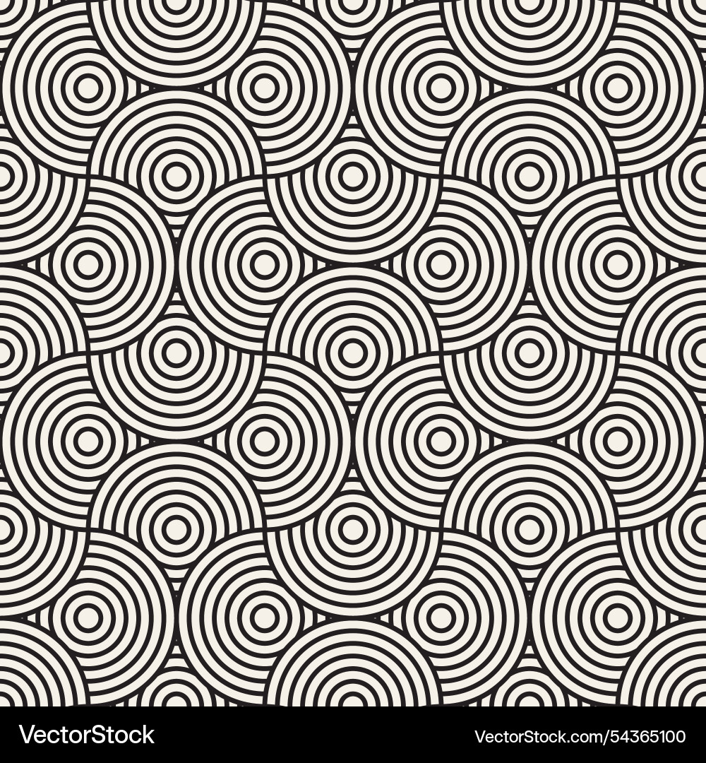 Seamless pattern repeating geometric elements Seamless pattern repeating geometric elements vector image