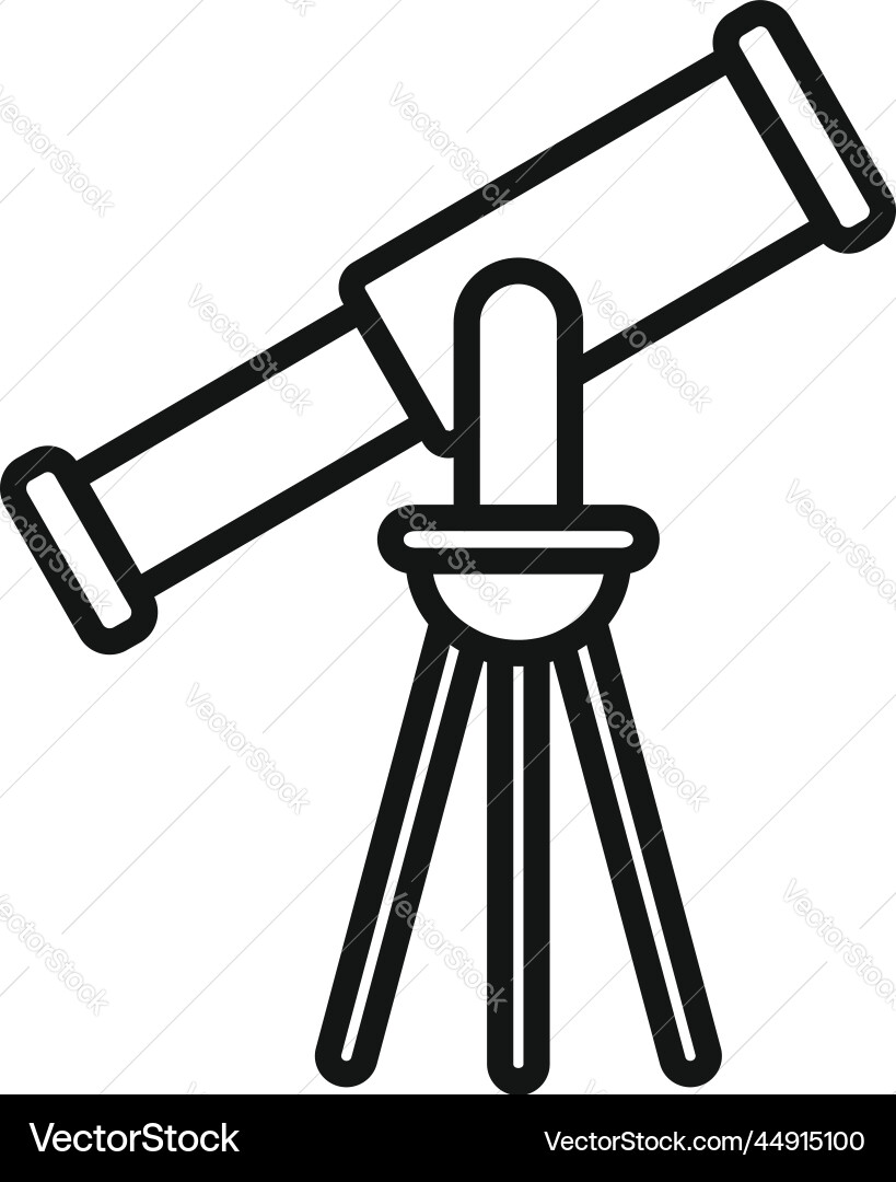 Telescope - Lab Research Icon Vector Image