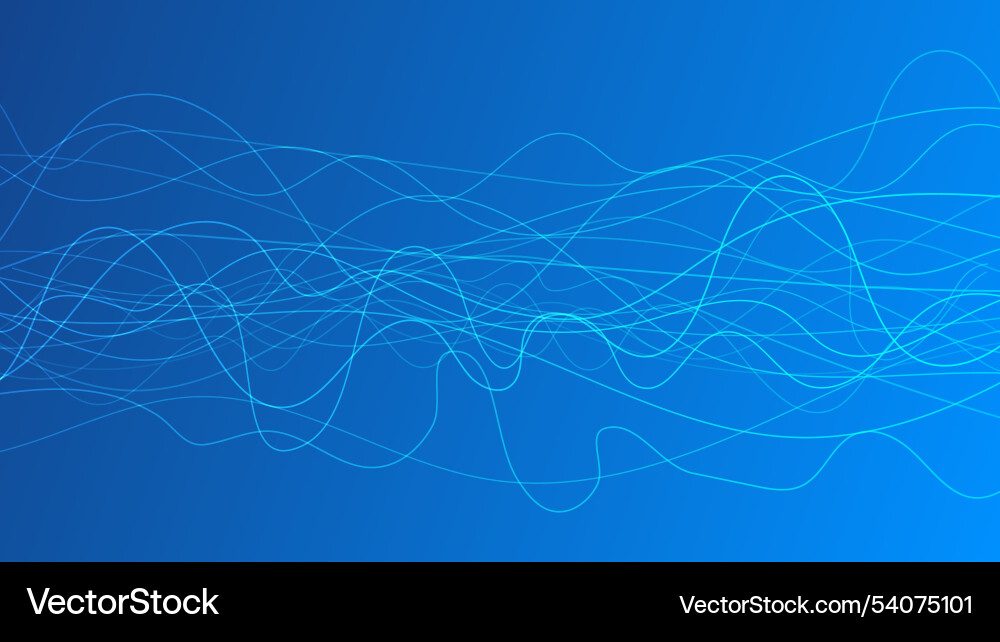 Abstract gradient background with wave beams Abstract gradient background with wave beams vector image