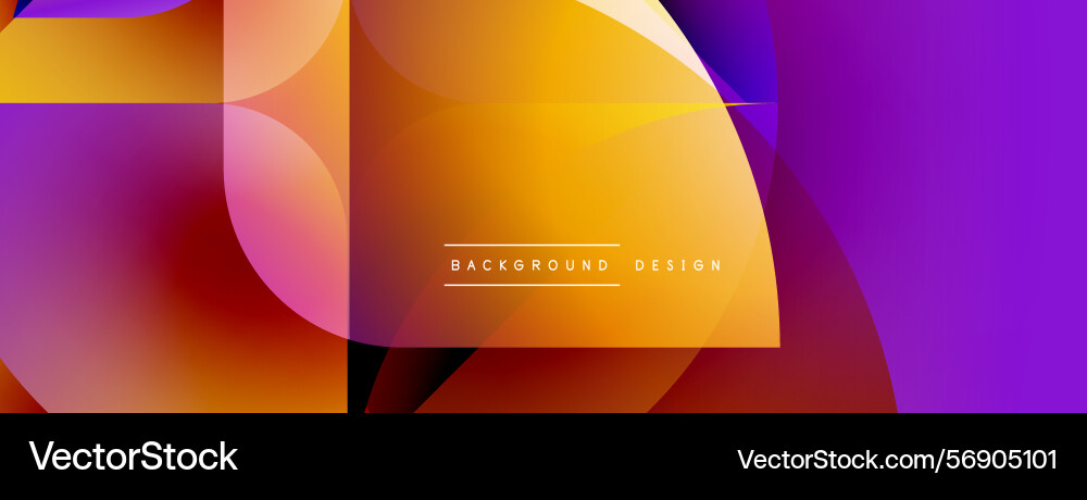Abstract vibrant background overlapping circles Abstract vibrant background overlapping circles vector image