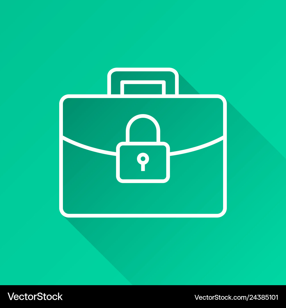 Data security - icon for graphic and web vector image