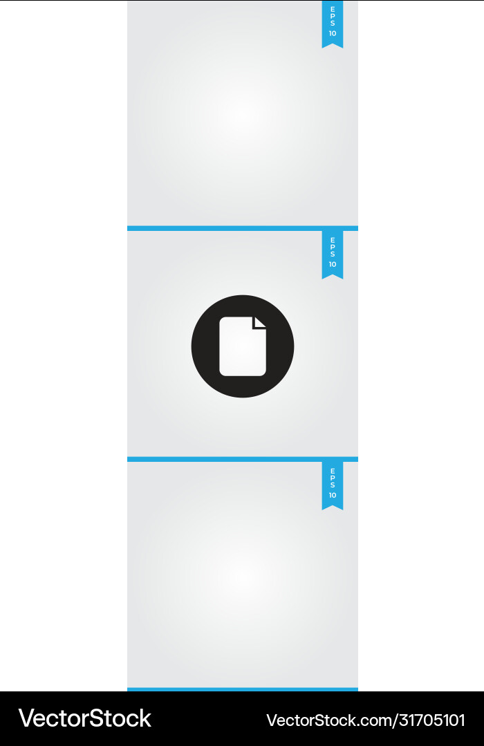 Document icon simple sign for web site and mobile Document icon simple sign for web site and mobile vector image