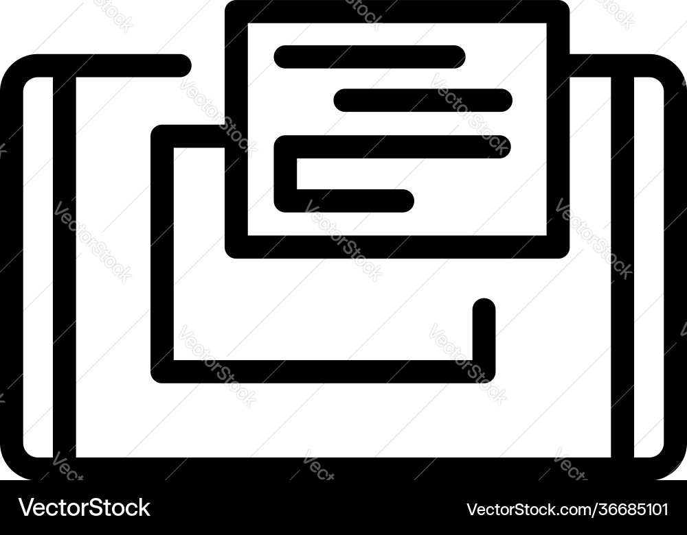 Ui interface icon outline style Ui interface icon outline style vector image