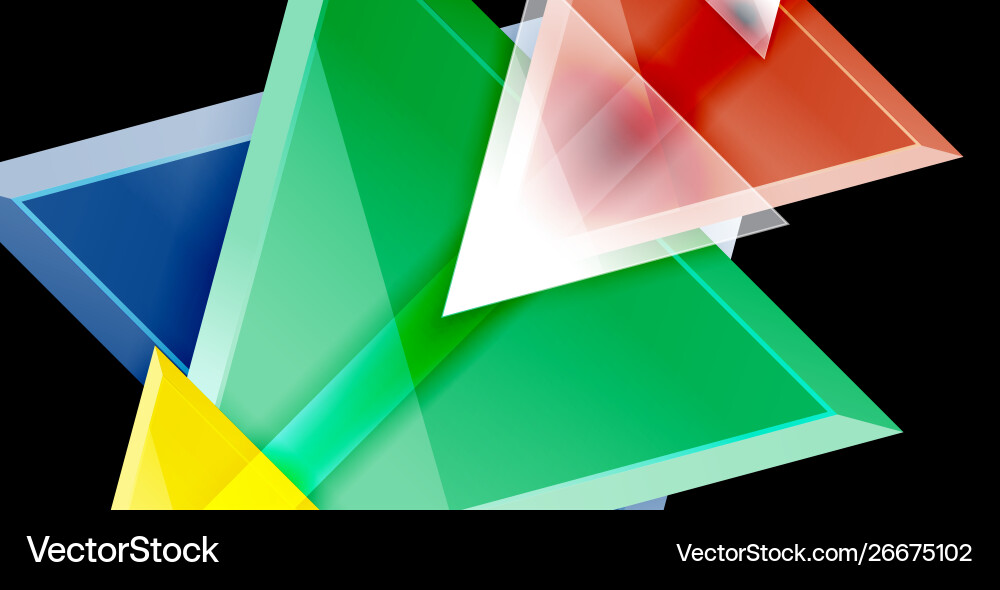 3d triangular minimal abstract background 3d triangular minimal abstract background vector image