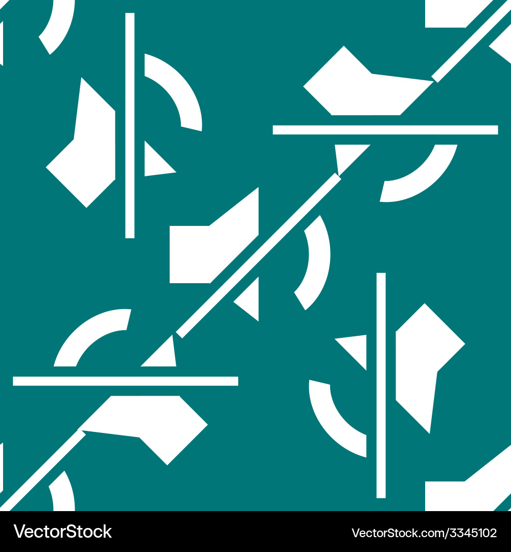 Mute sound web icon flat design seamless pattern Vector Image