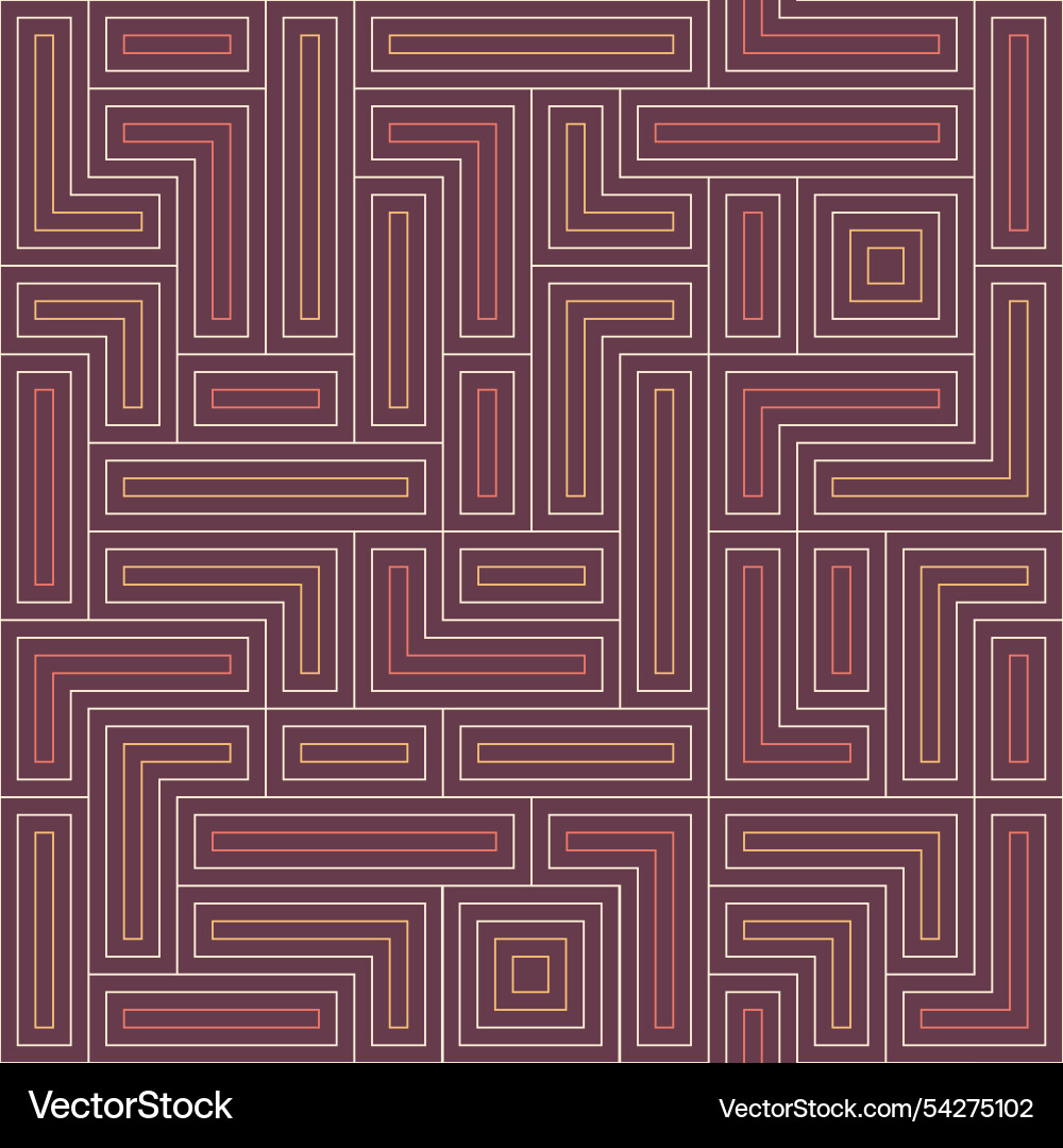 Seamless pattern with square and rectangle Seamless pattern with square and rectangle vector image