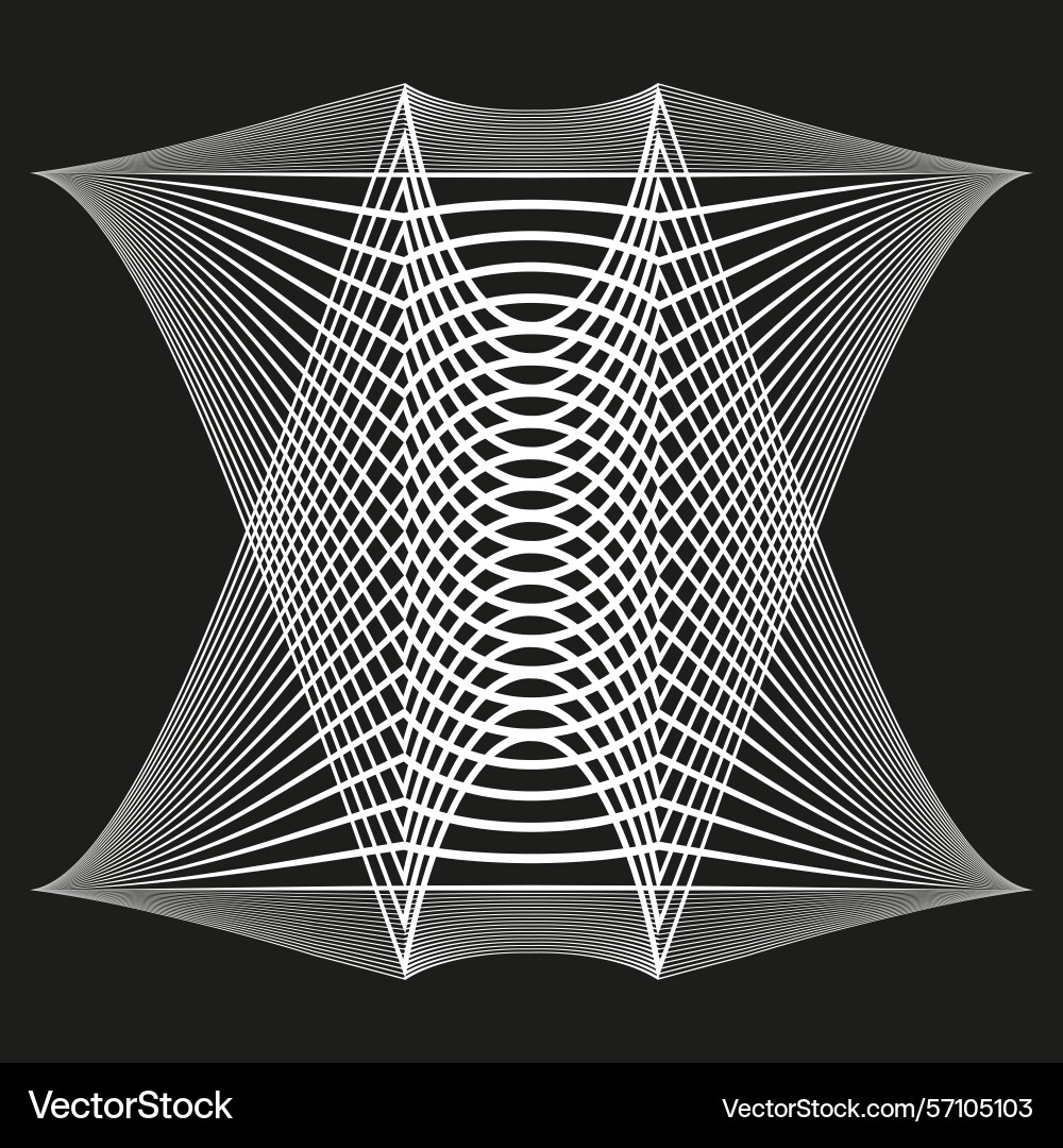 Abstract geometric star linear pattern design Abstract geometric star linear pattern design vector image