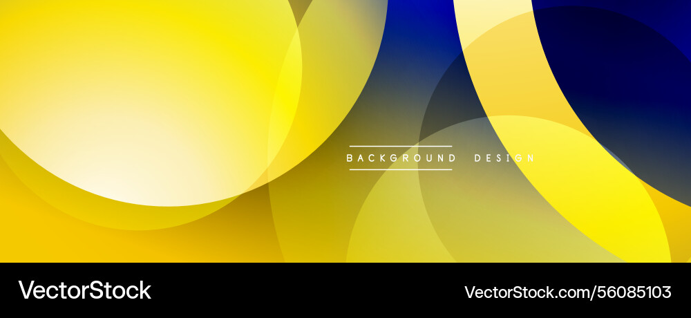 Background design with overlapping circular Background design with overlapping circular Vector Image