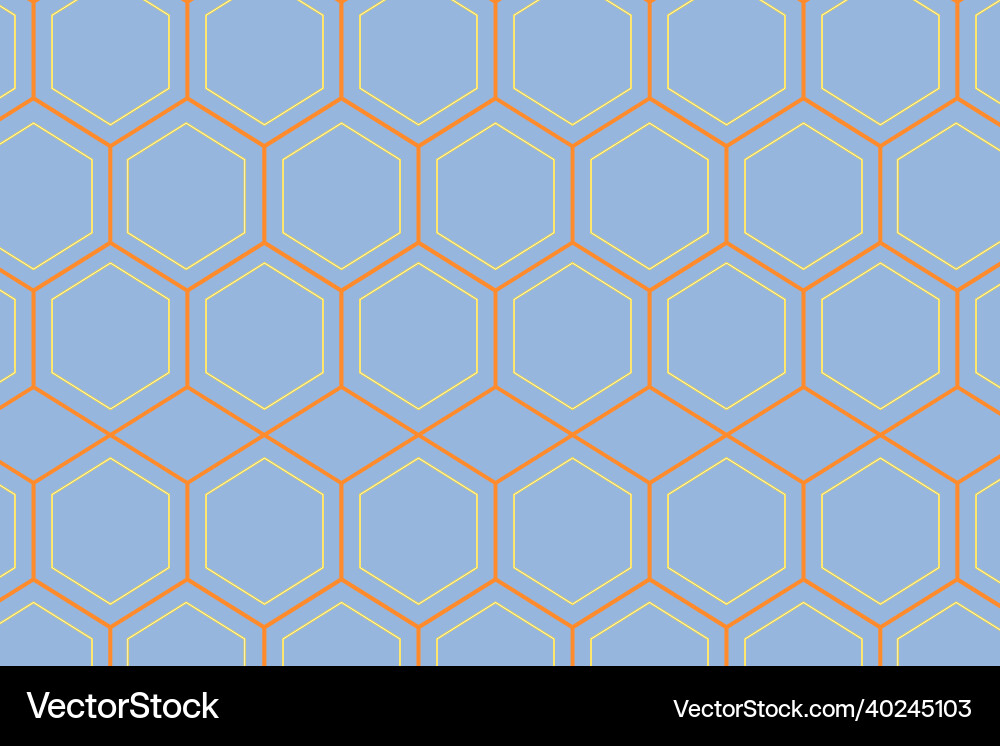 Blue pattern background abstract geometric design vector image