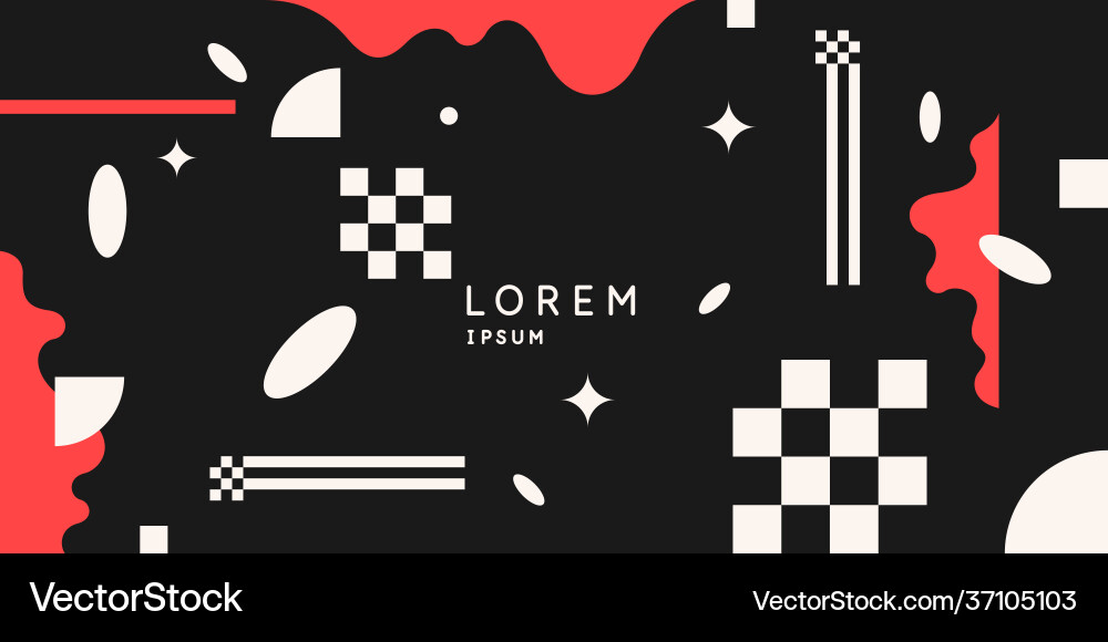 Modern backgrounds with abstract elements Modern backgrounds with abstract elements Vector Image