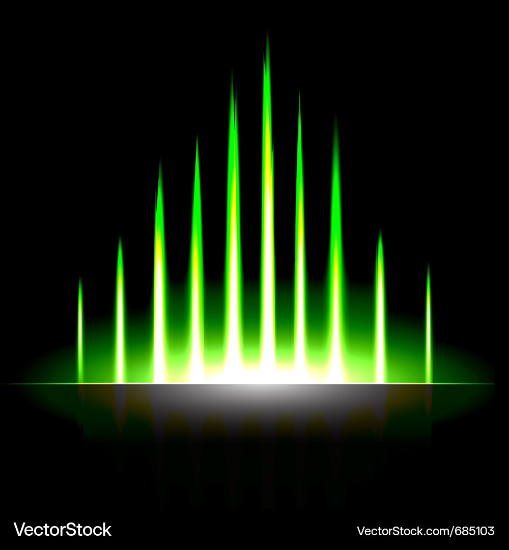 Neon Abstract Tech Background Vector Image