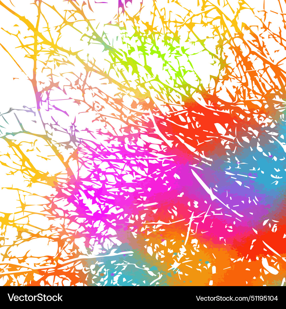 Background colored bare tree branches not ai Vector Image