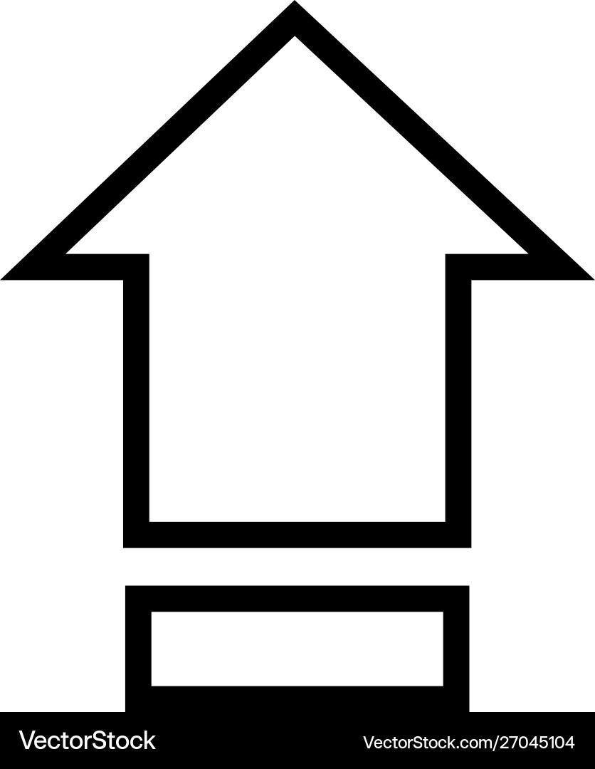 Flat download upload icon load symbol button Flat download upload icon load symbol button vector image