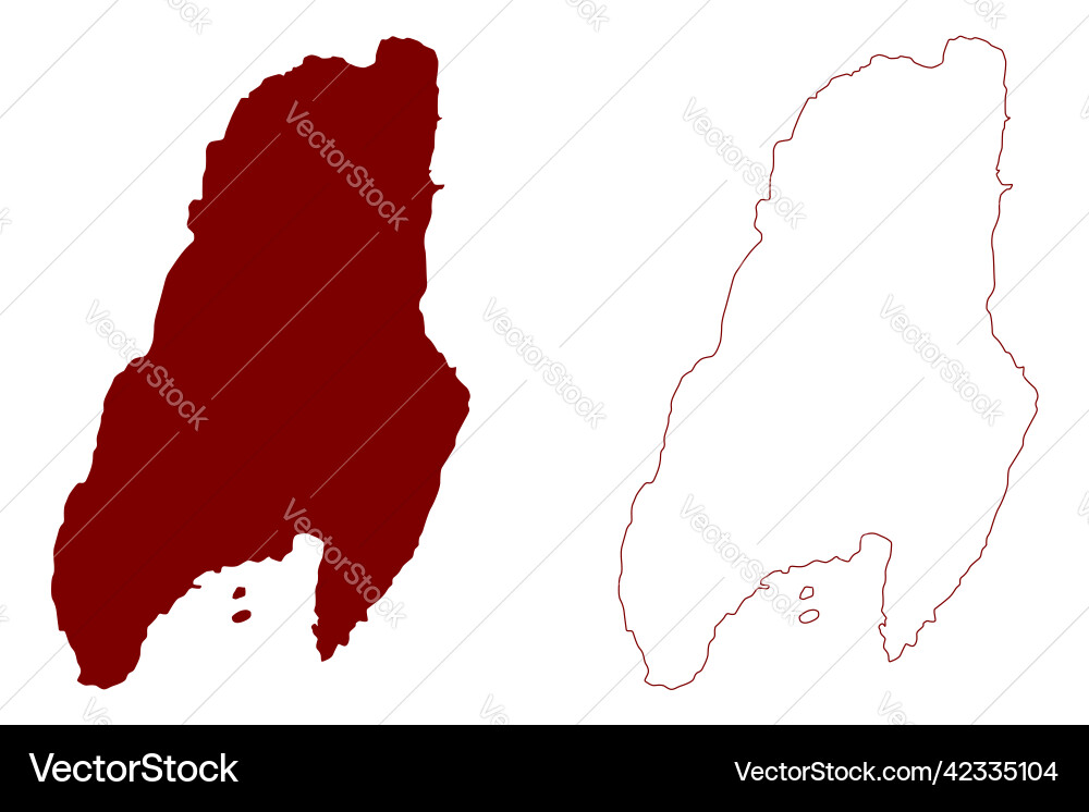 Great cumbrae island united kingdom of Great cumbrae island united kingdom of Vector Image