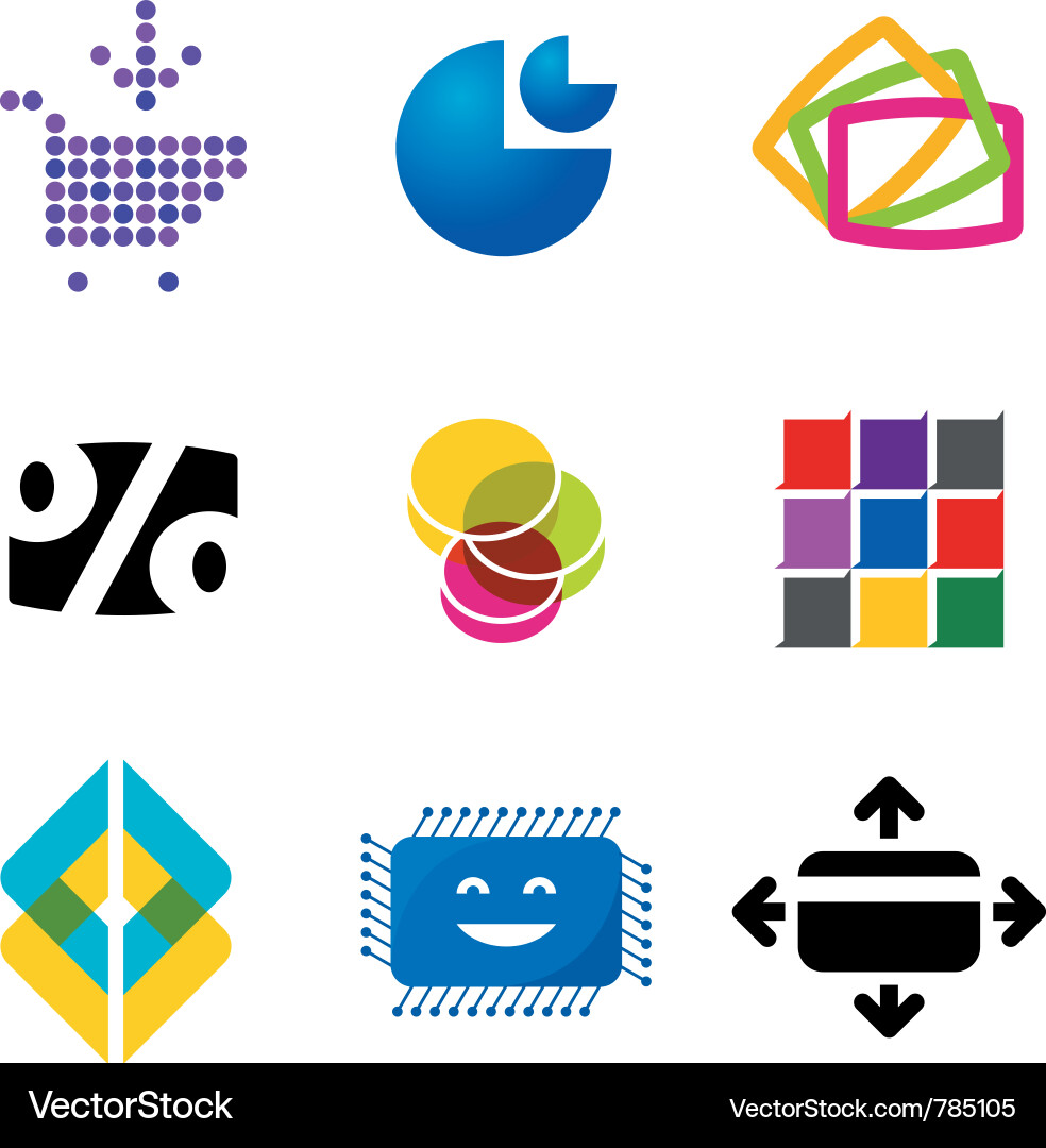 Design elements vector image
