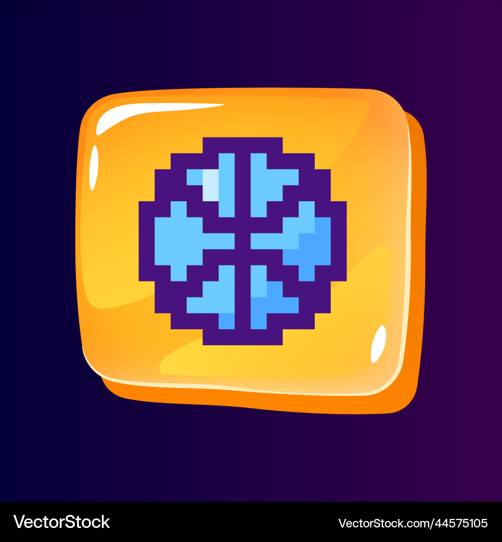 Internet connection glossy ui button Internet connection glossy ui button vector image