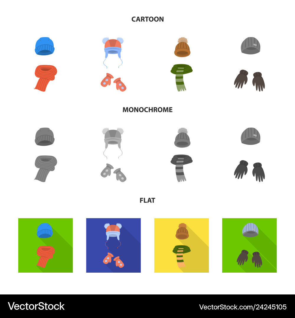 Isolated object of clothes and texture symbol Vector Image