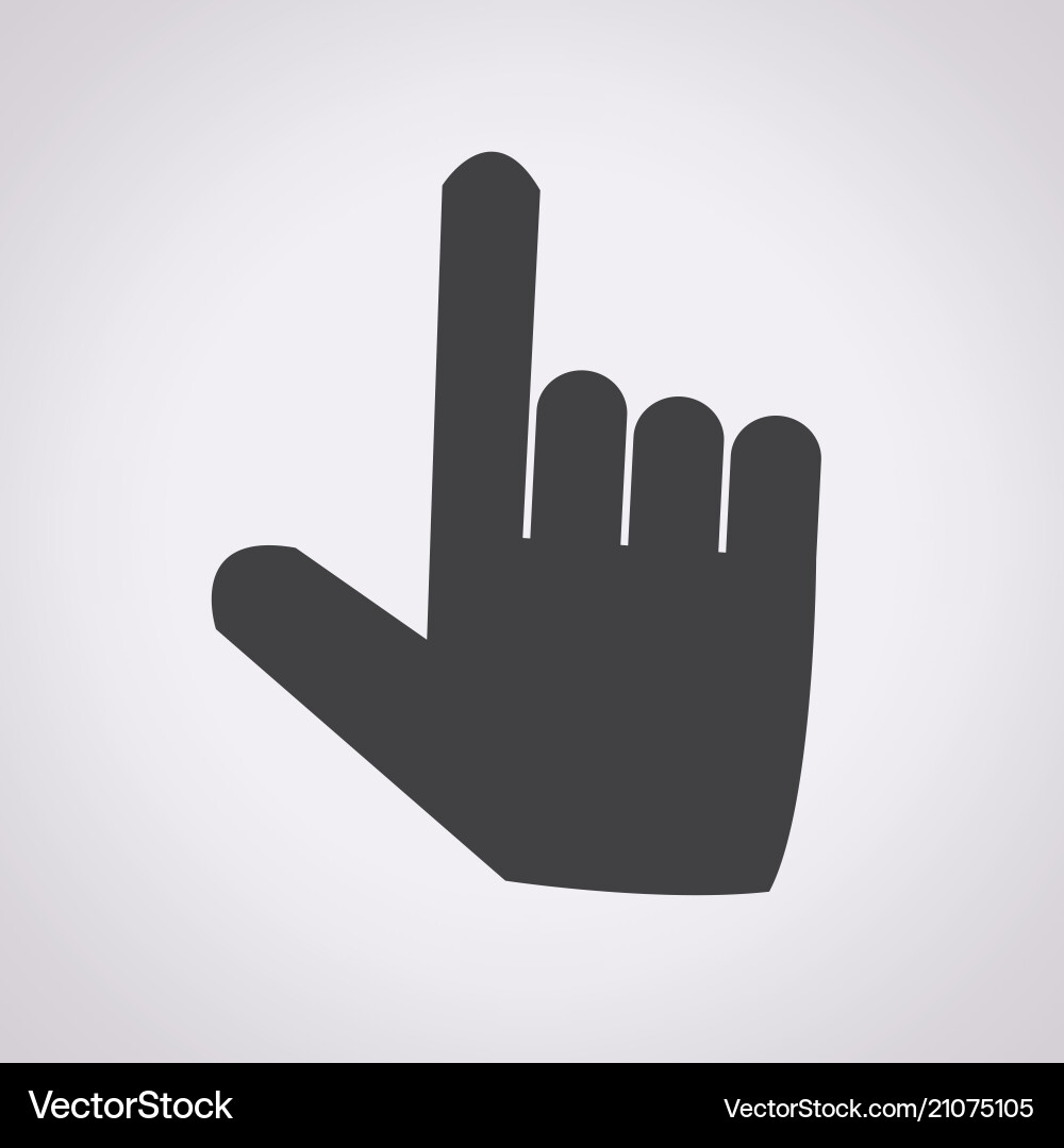 Pointer icon Pointer icon vector image