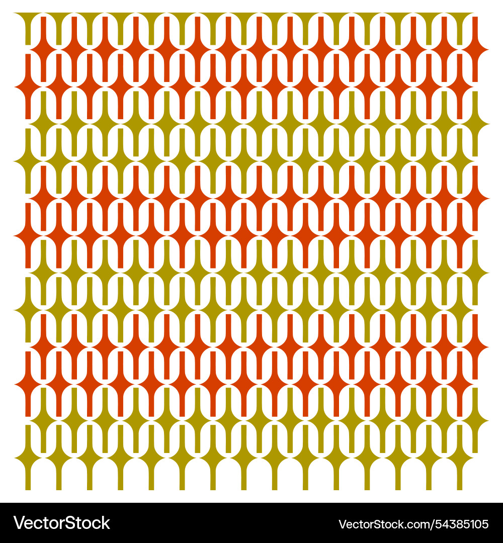 Seamless geometric print pattern monochrome color vector image