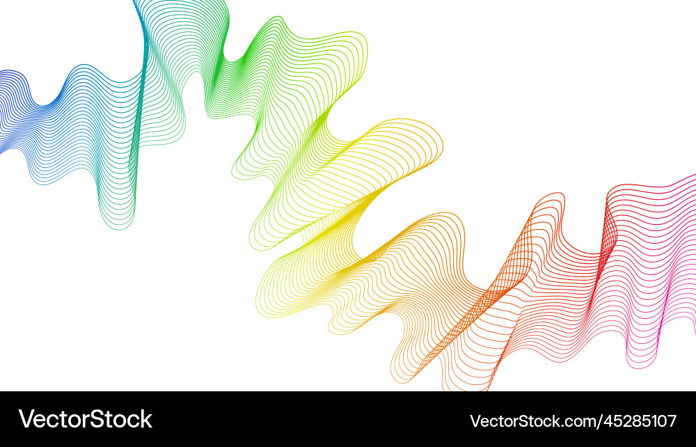 Abstract backdrop with wave gradient lines Abstract backdrop with wave gradient lines vector image