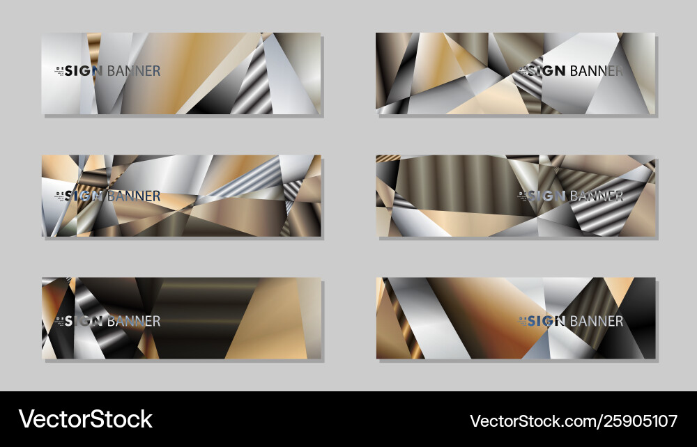 Abstract rectangle banner with a background Abstract rectangle banner with a background vector image