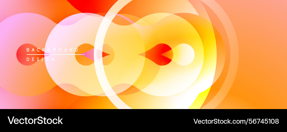 Abstract vibrant layers create dynamic gradient Abstract vibrant layers create dynamic gradient vector image