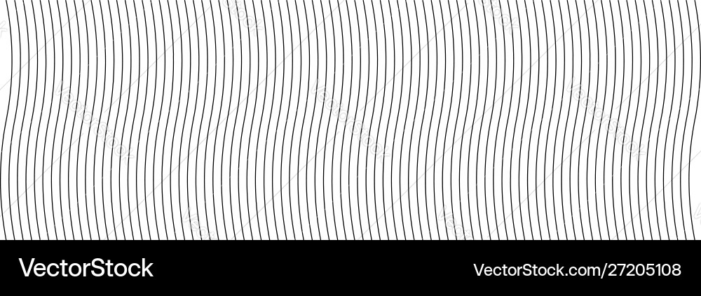 Abstract wavy waving zigzag lines elementvertical Vector Image