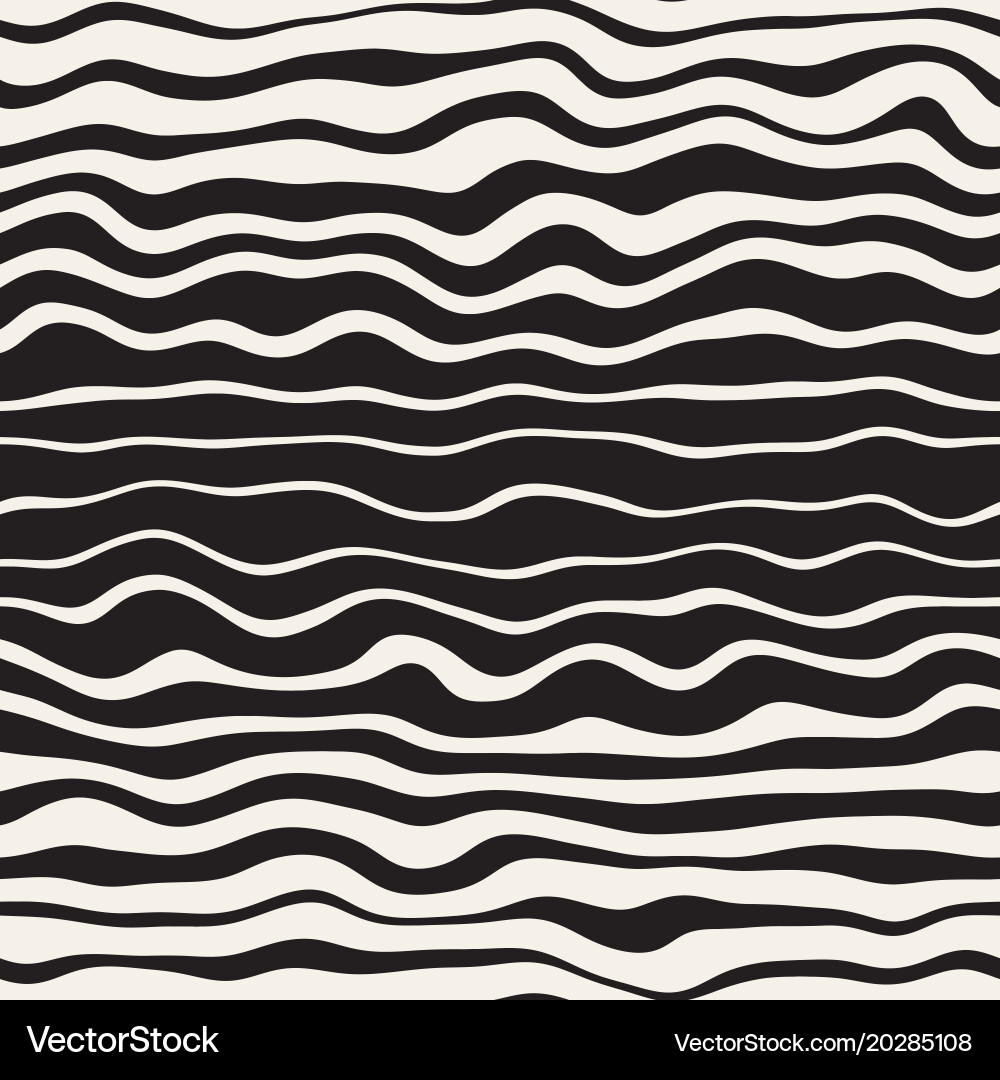 Diagonal Wavy Lines Pattern vector image