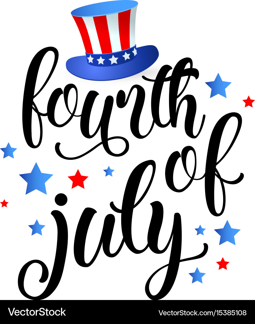 Fourth of July Celebration vector image