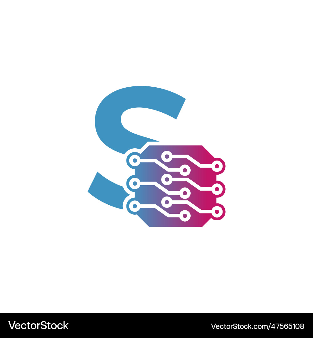 Programming code and technology logo template Vector Image