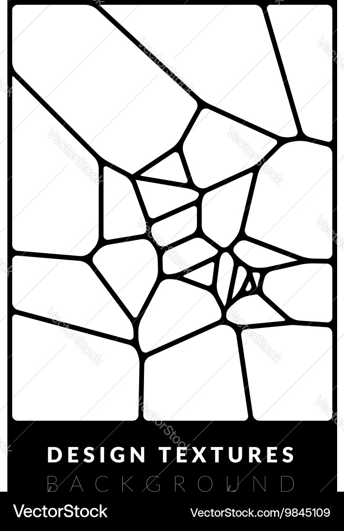 Abstract voronoi design background Vector Image