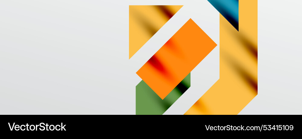 Dynamic lines and triangles Vector Image