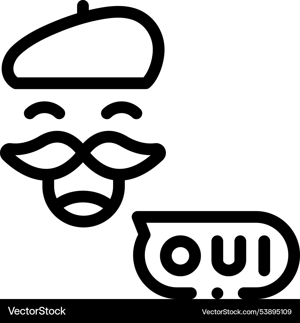 Frequency icon thin linear style design isolated Frequency icon thin linear style design isolated vector image