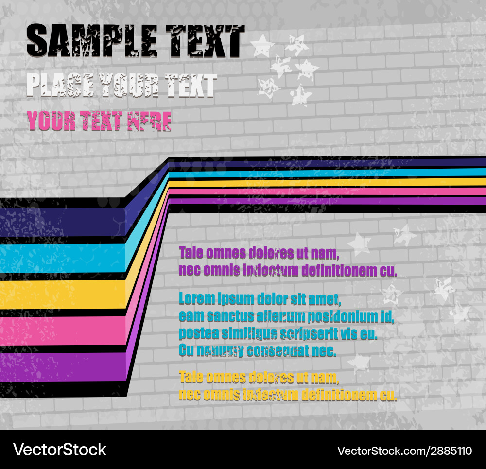 Abstract grungy background vector image