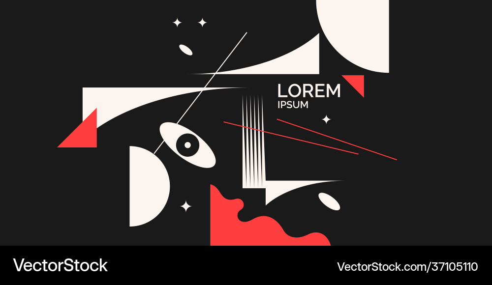 Modern backgrounds with abstract elements Modern backgrounds with abstract elements vector image
