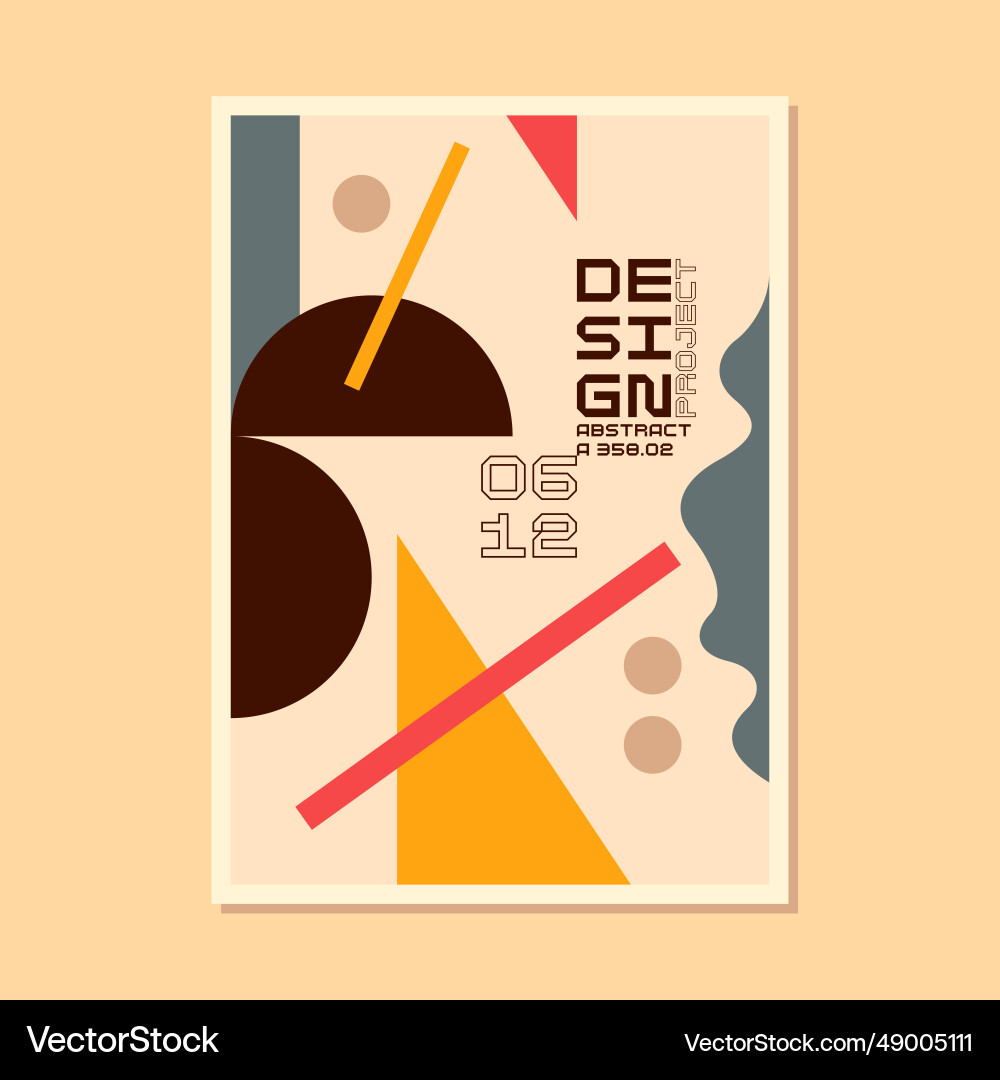 A template to use in your design composition vector image