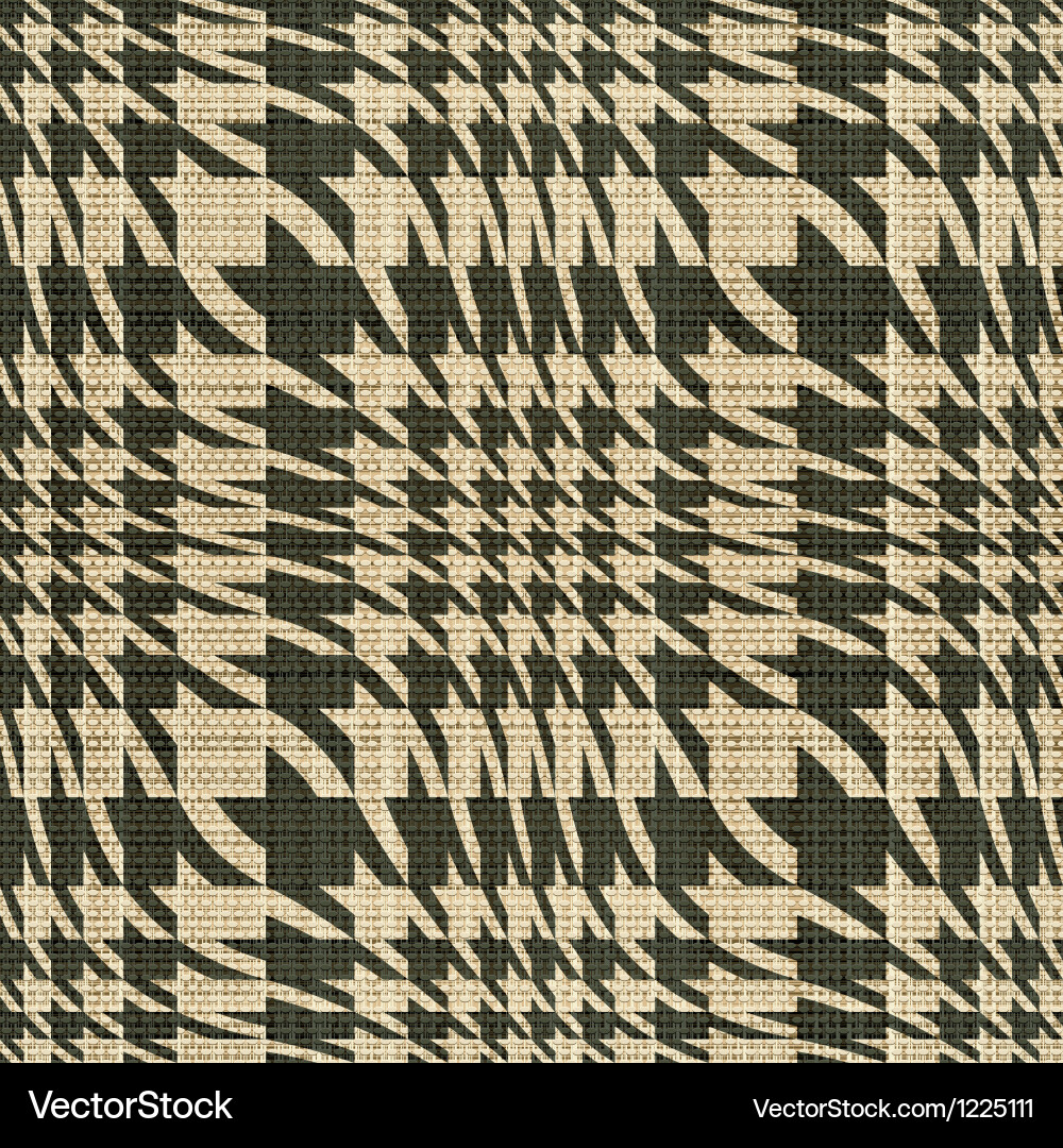 Houndstooth Pattern vector image