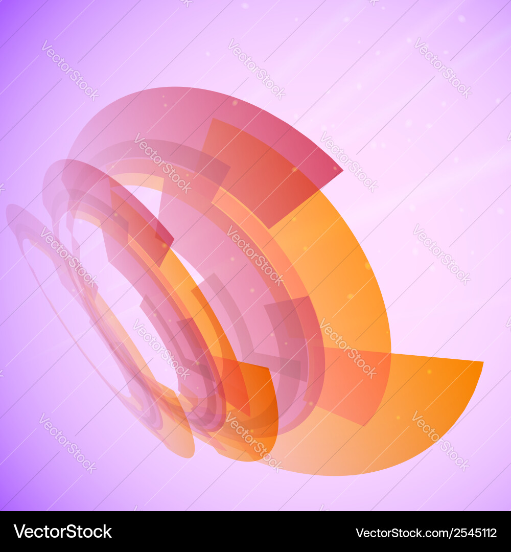 Abstract background in techno style vector image