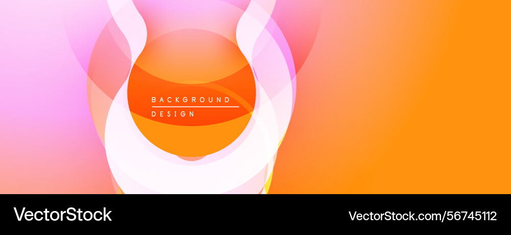 Abstract orange design concentric circles create Abstract orange design concentric circles create vector image