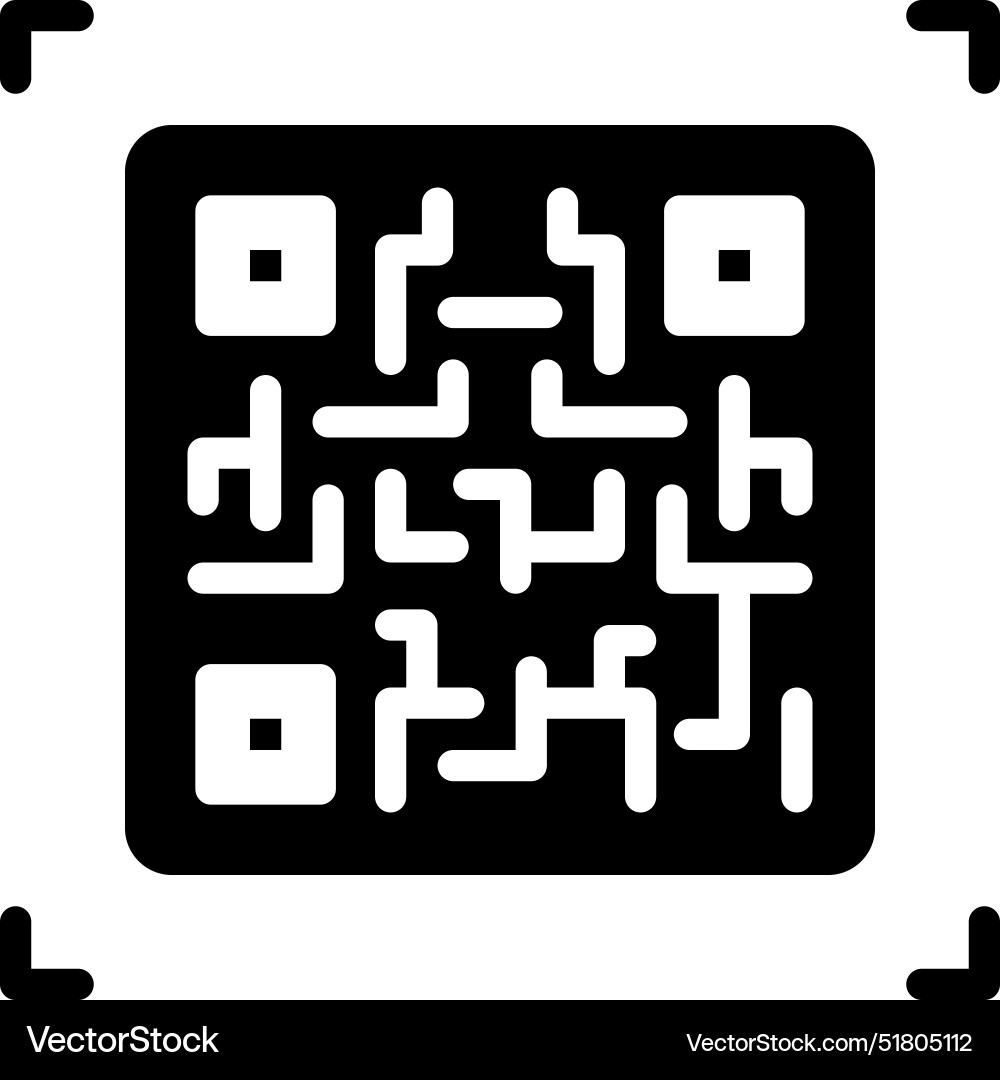 Qr code access Vector Image