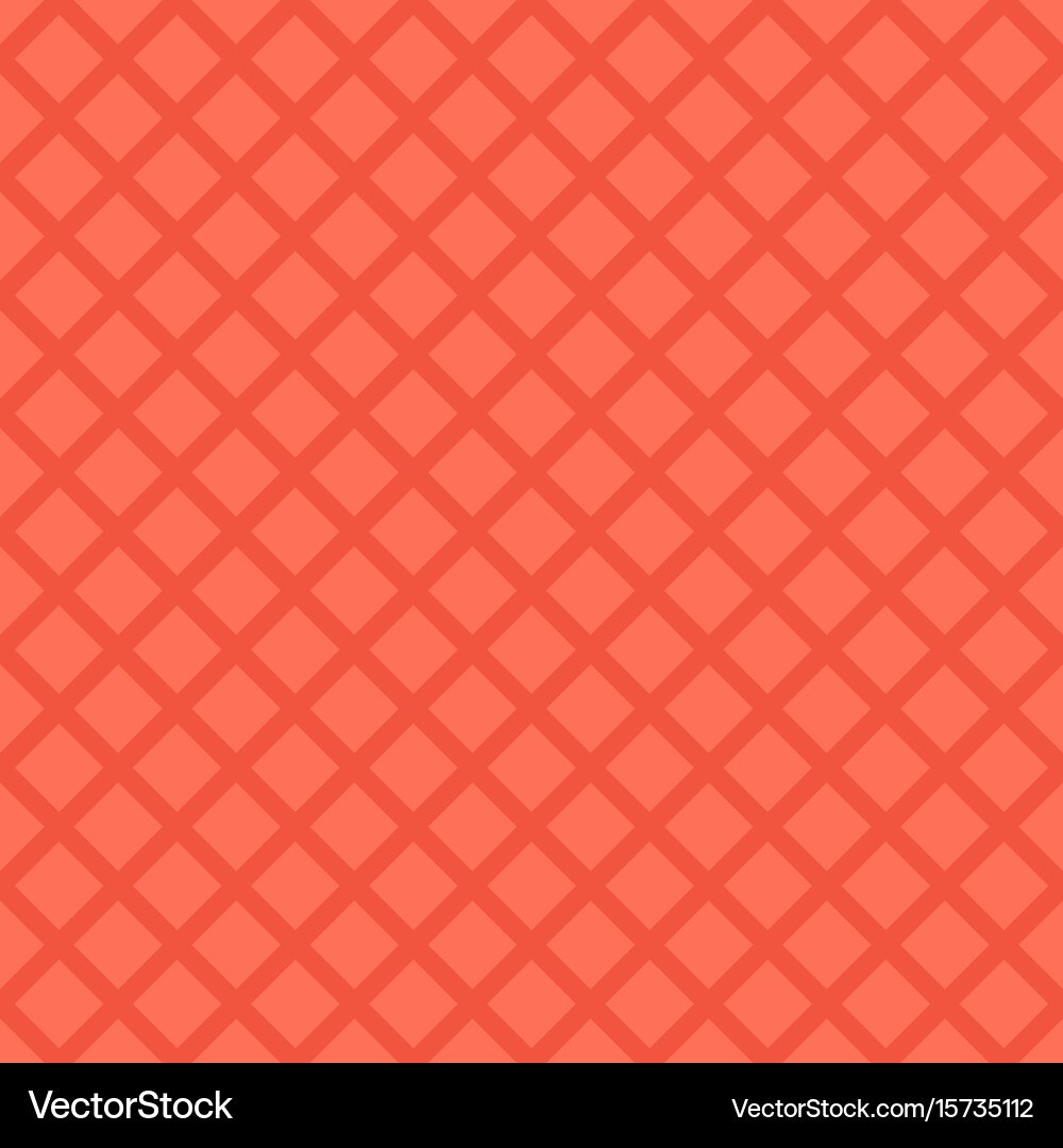 Red check print seamless design pattern Vector Image