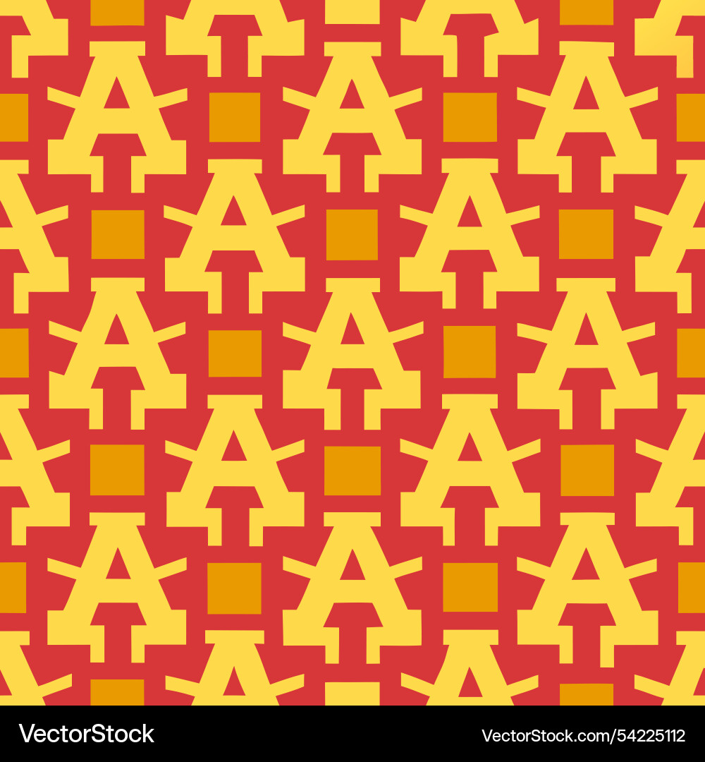 Retro geometric pattern background Vector Image