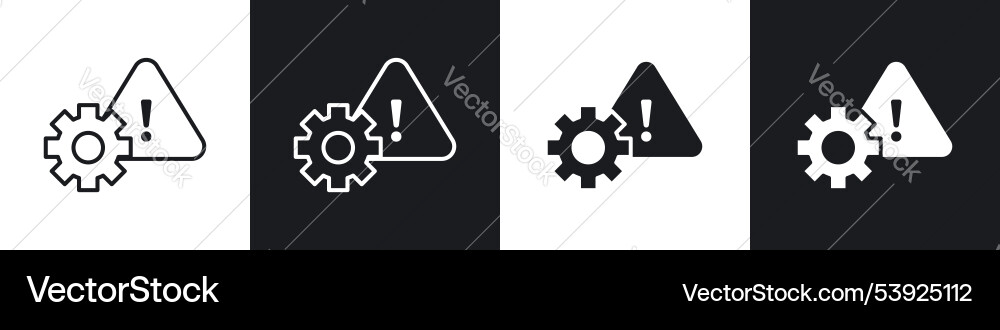 System error icon Vector Image