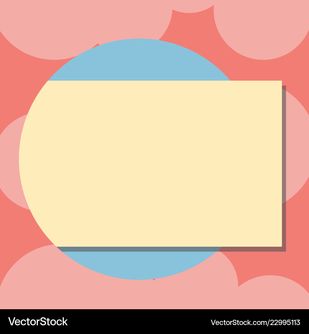 Design business empty template isolated minimalist Design business empty template isolated minimalist vector image