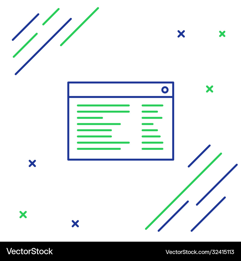 Linie Software Web-Entwickler Programmierung Code-Symbol Linie Software Web-Entwickler Programmierung Code-Symbol vektorbild