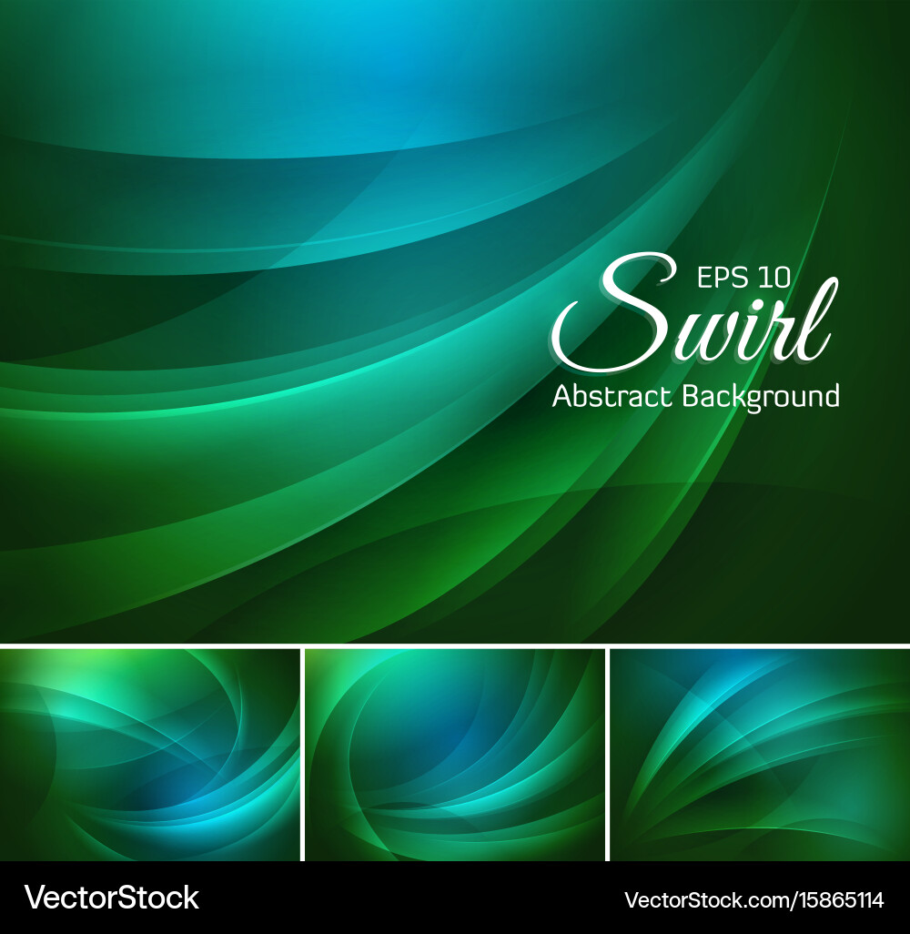 Abstract Swirl Background vector image