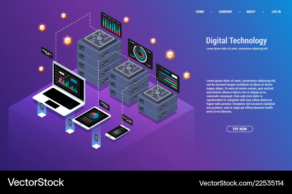 Analysis and investment data visualization Analysis and investment data visualization vector image