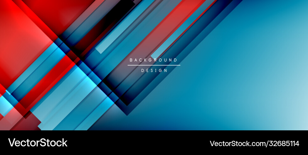 Dynamic lines on fluid color gradient trendy Vector Image