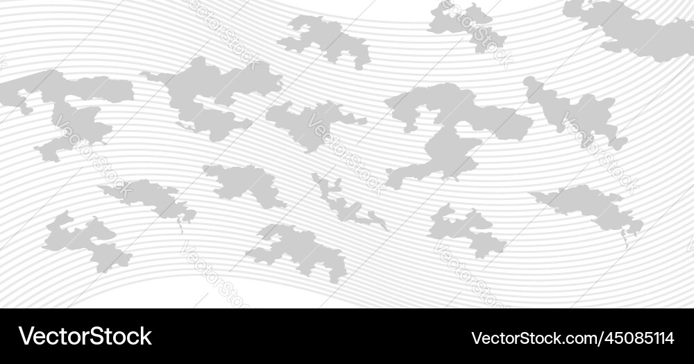 White contour line map pattern design 260 White contour line map pattern design 260 Vector Image