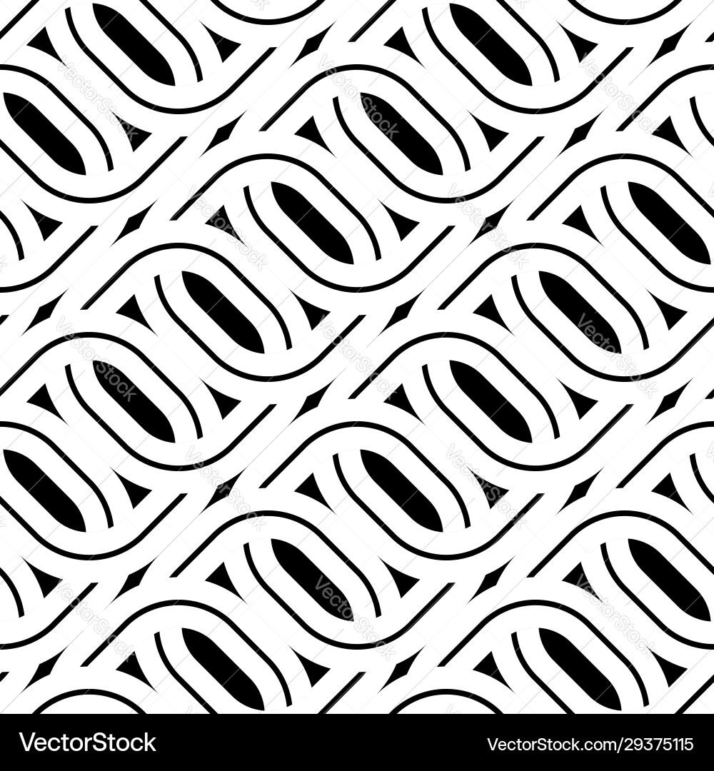 Design seamless chain pattern vector image